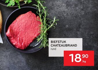 Alvo Biefstuk Chateaubriand rund aanbieding
