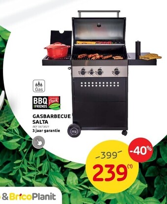 Brico Gasbarbecue salta aanbieding
