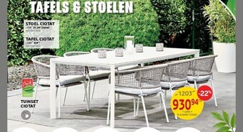 Brico Stoel ciotat aanbieding