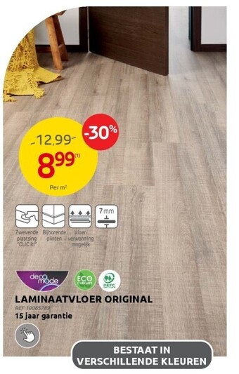 Brico Laminaatvloer original aanbieding