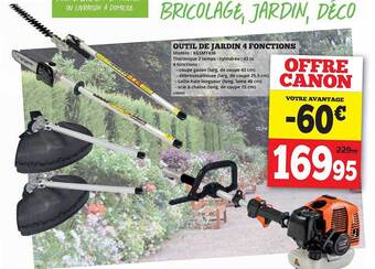 Dema Outil de jardin 4 fonctions aanbieding