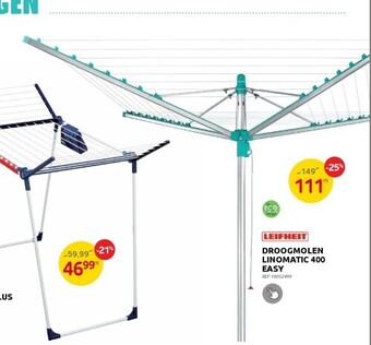 Brico Droogmolen linomatic 400 easy aanbieding
