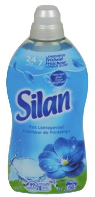 Colruyt Silan wasverzachter fris lentegevoel 56 dosissen 1,288 L aanbieding