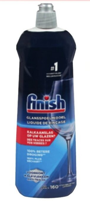 Colruyt Finish glansspoelmiddel 800 ml aanbieding
