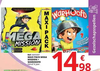 Maxi Pack Mega Mission + Warhoofd
