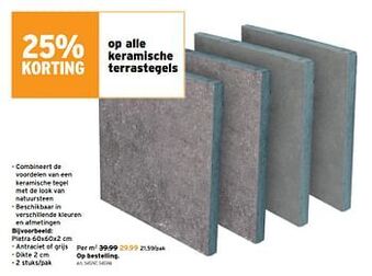 Keramische terrastegels