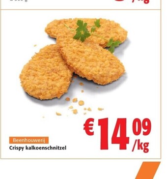 Colruyt Crispy kalkoenschnitzel aanbieding