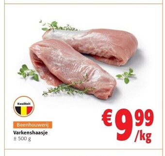 Colruyt Varkenshaasje ± 500 g aanbieding