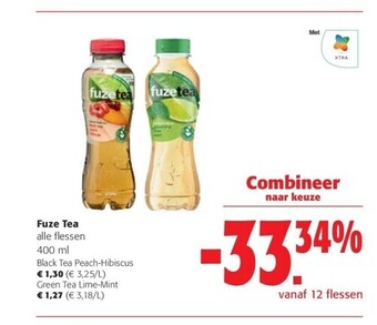 Fuze tea alle flessen 400 ml