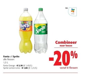 Colruyt Fanta orange aanbieding