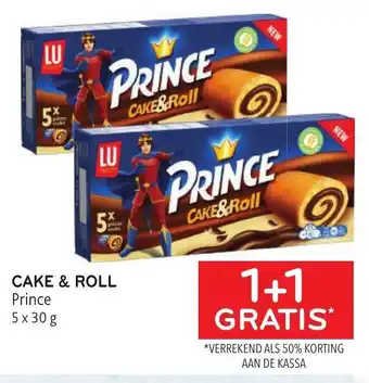 Prince cake & roll 5 x 30g