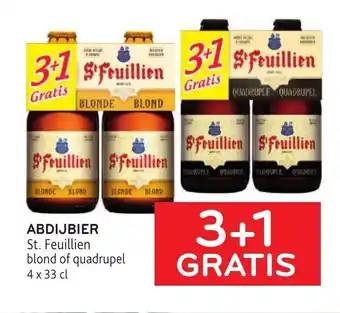 Alvo St. Feuillien blond abdijbier 4 x 33cl aanbieding