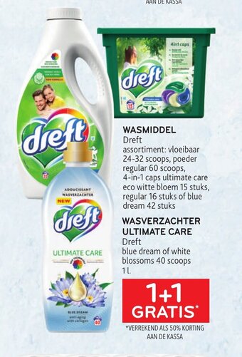 Alvo Dreft wasmiddel 24-32 scoops aanbieding