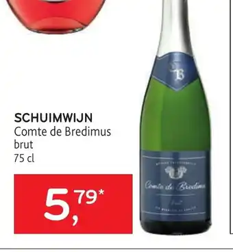 Alvo Comte de bredimus schuimwijn 75cl aanbieding