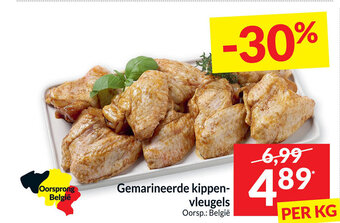 Intermarché Gemarineerde kippenvleugels per kg aanbieding