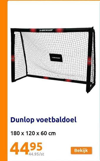 Action Dunlop voetbaldoel aanbieding