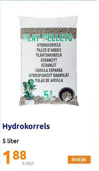 Action Hydrokorrels aanbieding