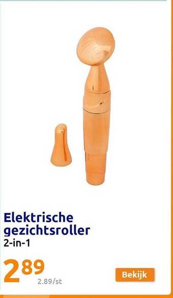 Action Elektrische gezichtsroller aanbieding