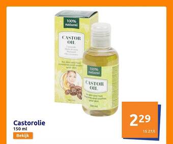 Action Castorolie aanbieding