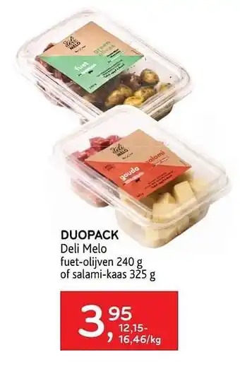 Alvo Duopack deli melo 240 g aanbieding