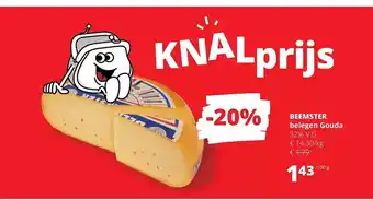 Spar Colruyt Beemster belegen gouda aanbieding