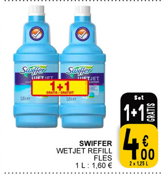 Swiffer wet jet refill 2 x 1,25 L