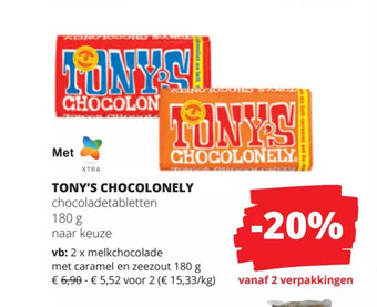 Tony's Chocolonely 180 g