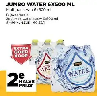 Jumbo Jumbo water 500 ml aanbieding