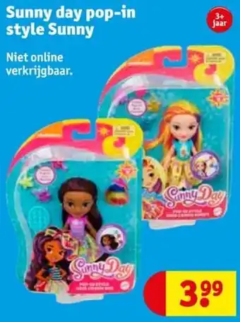 Kruidvat Sunny day pop-in style sunny aanbieding