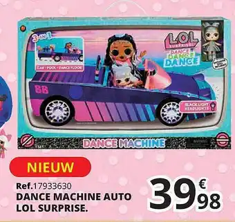 Maxi Toys Dance Machine Auto Lol Suprise aanbieding