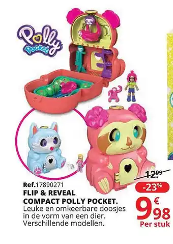 Flip & Reveal Compact Polly Pocket