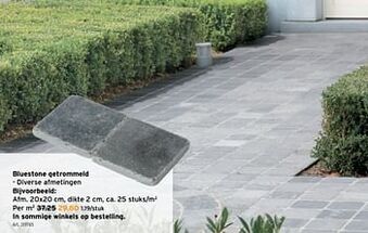 GAMMA Bluestone getrommeld aanbieding