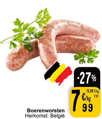 Cora Boerenworsten aanbieding