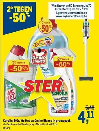 Makro Carolin 650 ml aanbieding