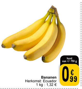 Cora Bananen aanbieding