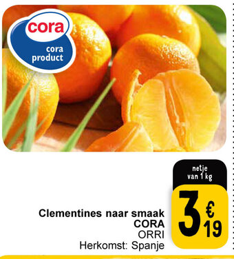 Cora Clementines naar smaak aanbieding