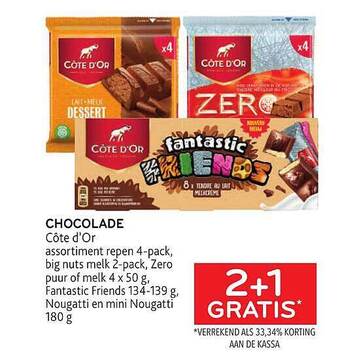 Alvo Chocolade côte d'or aanbieding