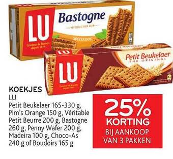 Koekjes lu