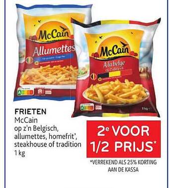 Alvo Frieten mccain aanbieding