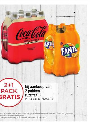 Alvo Fuze tea aanbieding