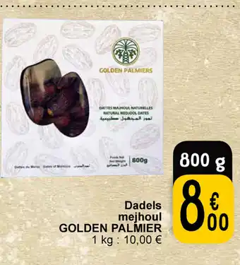 Golden Palmier dadels mejhoul 800G