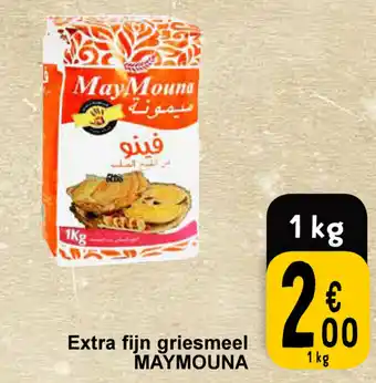 Cora Maymouna extra fijn griesmeel 1KG aanbieding