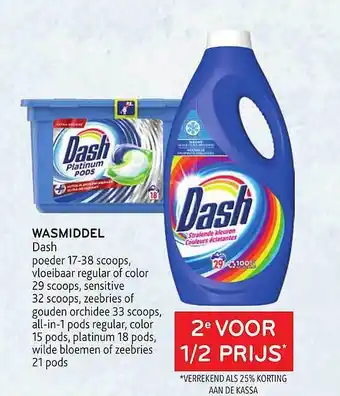 Alvo Wsmiddel dash aanbieding