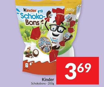 Intermarché Kinder schokobons aanbieding