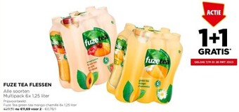 Jumbo Fuze tea flessen aanbieding