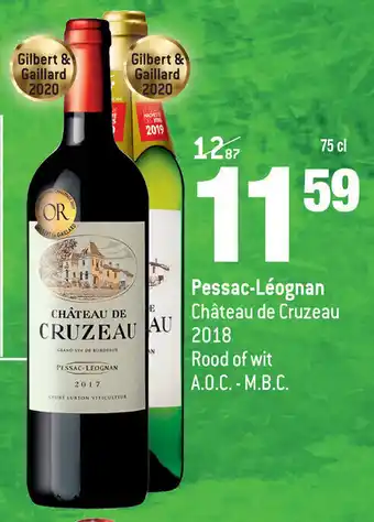Château de Cruzeau Pessac-Léognan