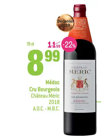 Château Méric 2018 Médoc Cru Bourgeois
