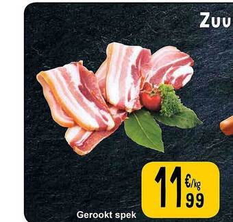 Cora Gerookt spek aanbieding