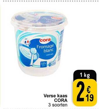 Cora Verse kaas aanbieding