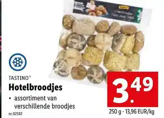 Lidl Tastino hotelbroodjes aanbieding